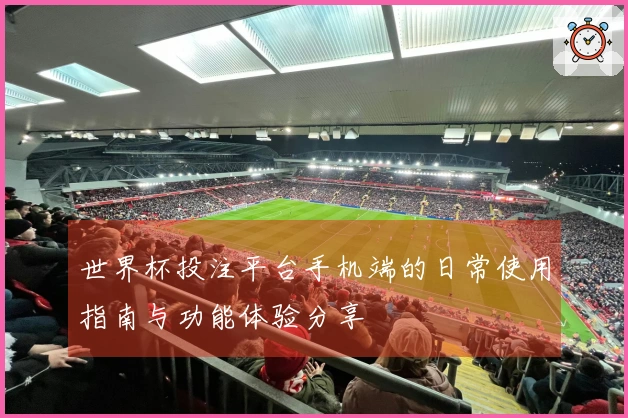 世界杯投注平台手机端的日常使用指南与功能体验分享