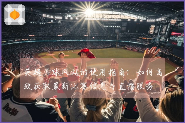 英超买球网站的使用指南：如何高效获取最新比赛信息与直播服务