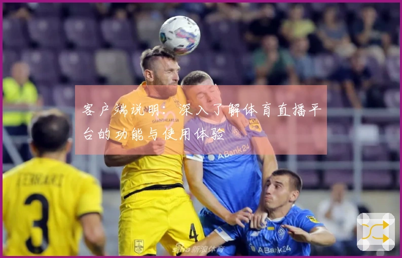 客户端说明：深入了解体育直播平台的功能与使用体验